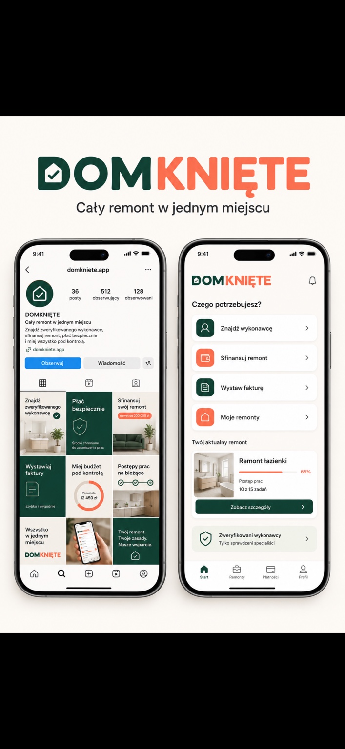 Podgląd aplikacji Domknięte